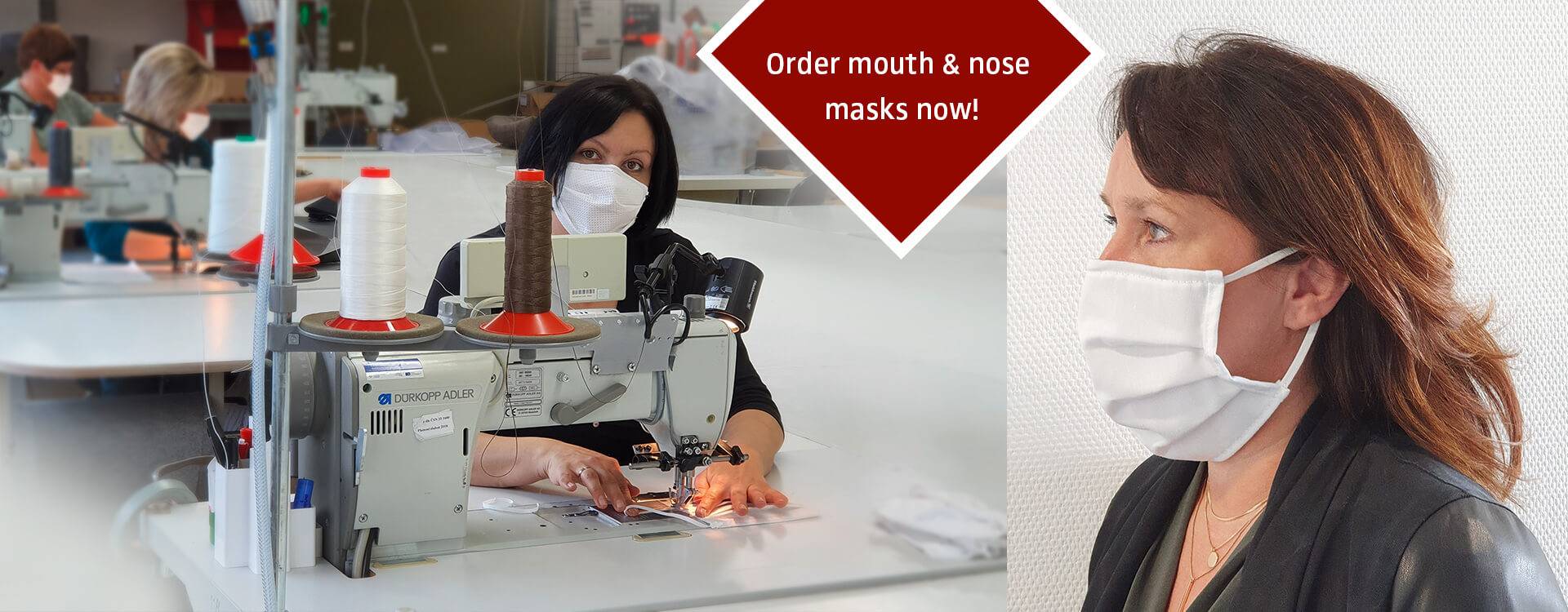 Order mouth & nose masks now!