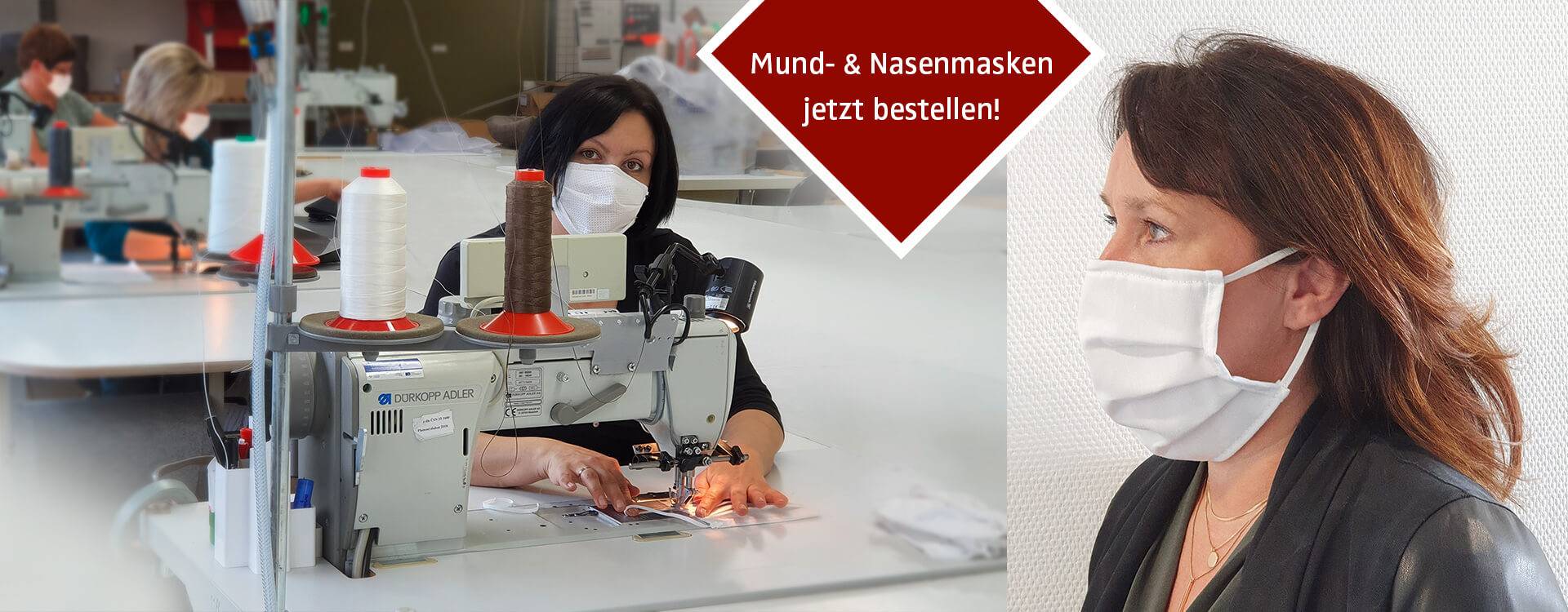 Mund- und Nasenmasken jetzt bestellen!