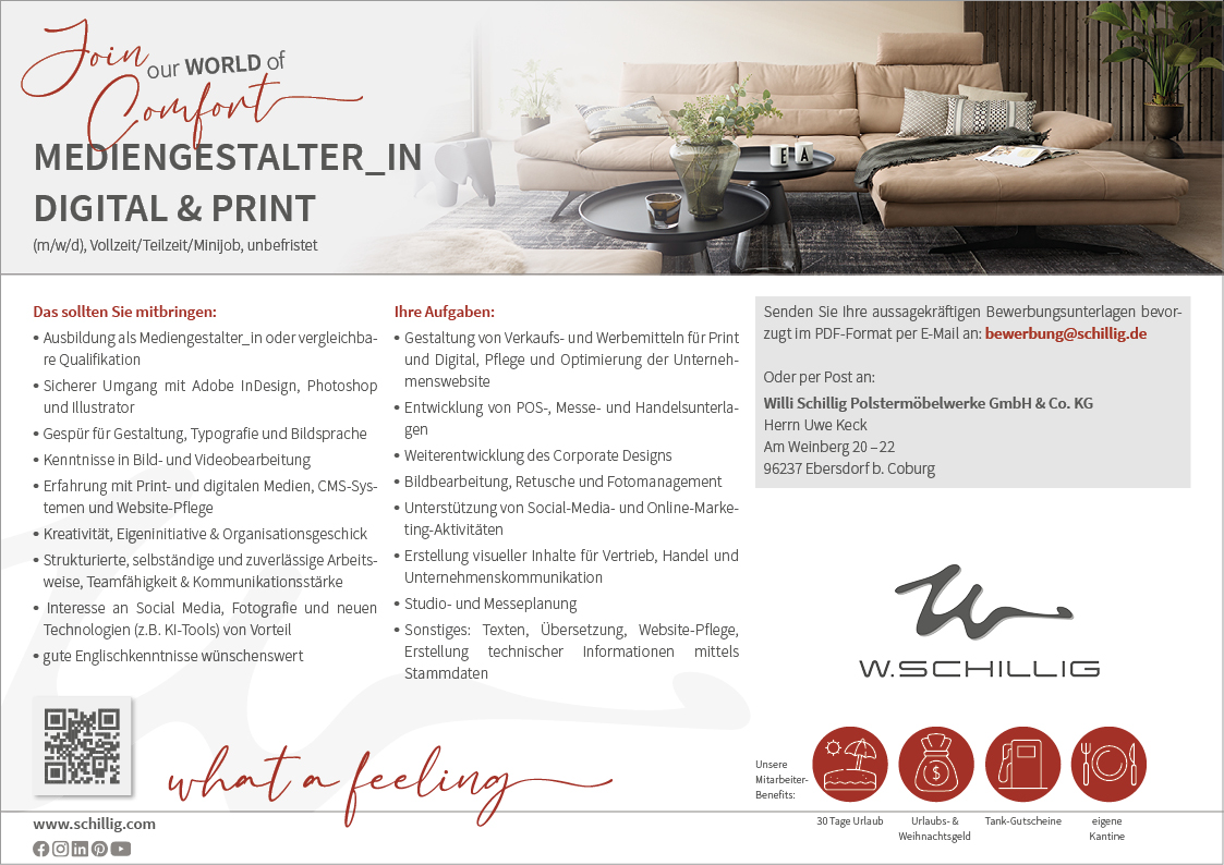 Stellananzeige Mediengestalter