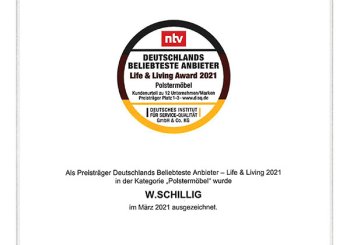 Deutschlands Beliebteste Anbieter 2021 – Urkunde
